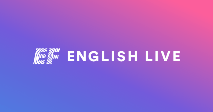 Bahasa inggris live