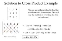 Contoh soal cross vektor