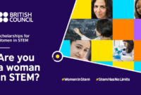 British council scholarships for women in stem university of stirling s2 1