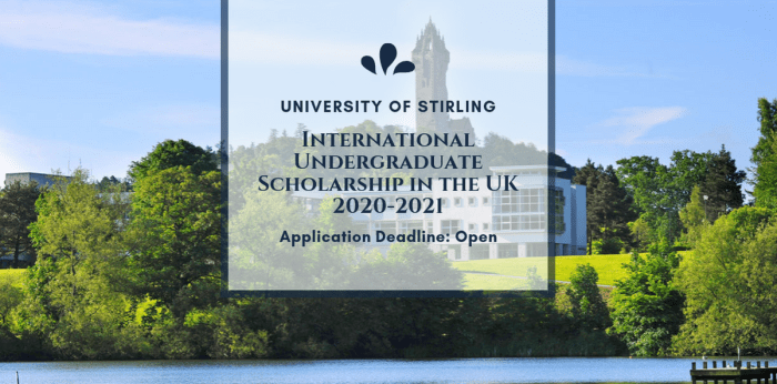 University stirling commonwealth scholarship positions scholarships shared