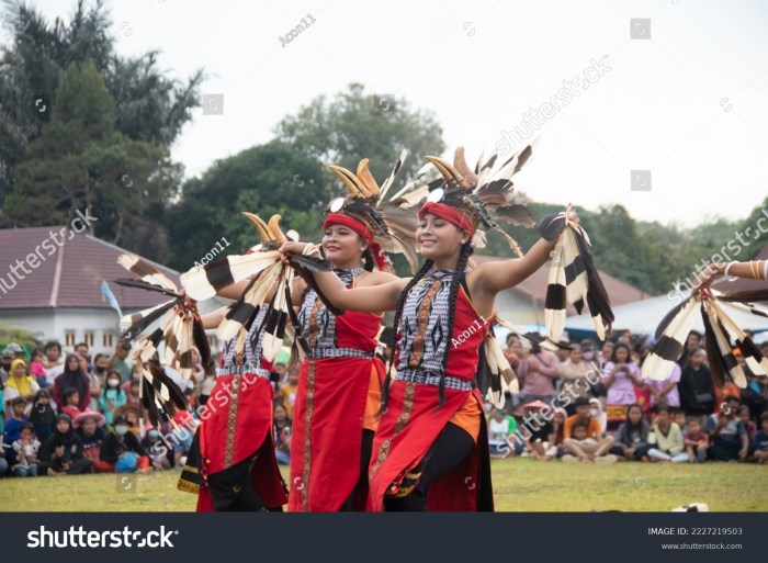 Sejarah tari dayak