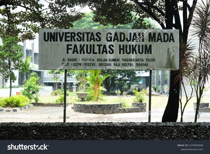 Fakultas hukum universitas gadjah mada