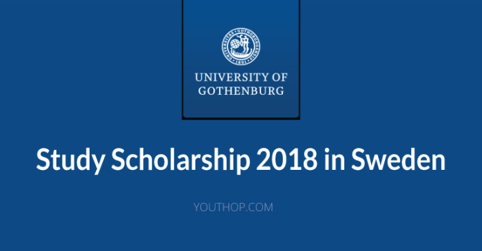 Beasiswa s2 di university of gothenburg swedia