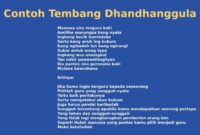 Contoh tembang dhandhanggula tema keluarga