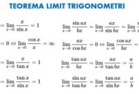 Contoh soal limit trigonometri tak hingga