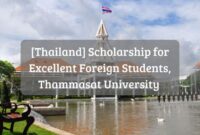 Beasiswa s2 di thammasat university thailand