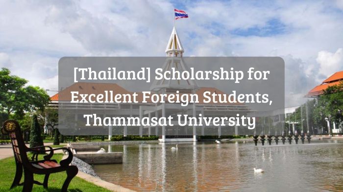 Beasiswa s2 di thammasat university thailand