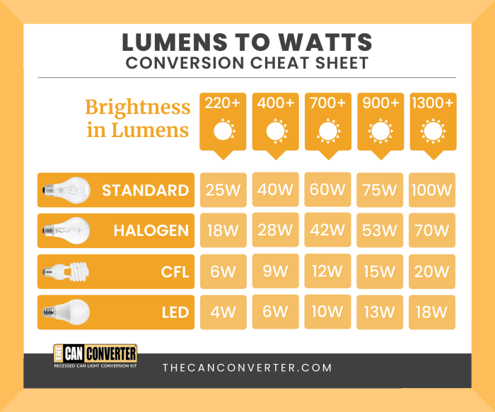 Lumens bulb amount ensure confused condominium consult