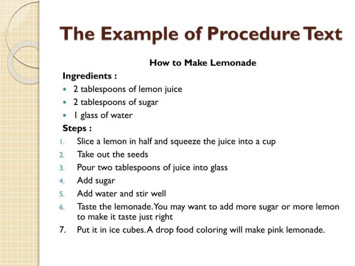 Contoh soal procedure text kelas 9