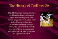 Sejarah taekwondo indonesia