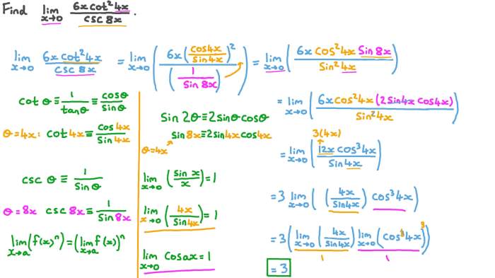 Contoh soal limit tak hingga trigonometri