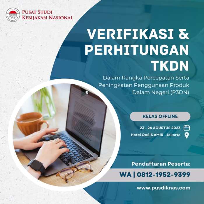 Cara menghitung preferensi harga tkdn