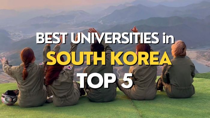 Urutan universitas terbaik di korea selatan