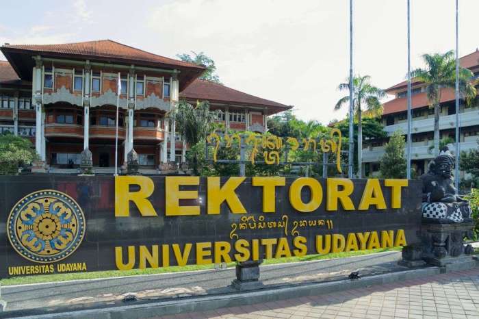 Jurusan di universitas udayana