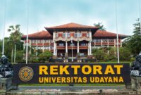 Jurusan yang ada di universitas udayana