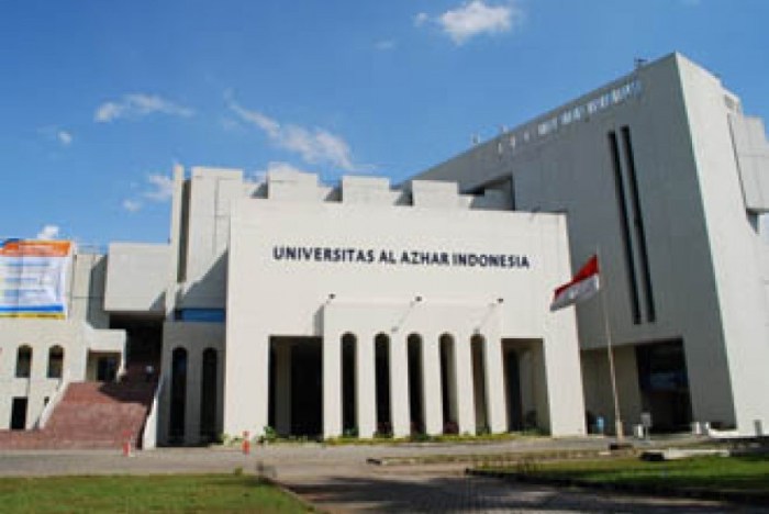 Biaya kuliah universitas al azhar indonesia 2019