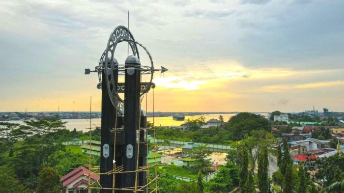 Universitas tanjungpura untan pontianak terbaik gedung akreditasi rektorat membangun negeri masuk peringkat indonesia tahun pelayanan standar