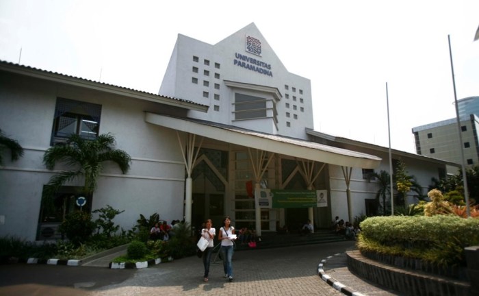 Universitas paramadina biaya