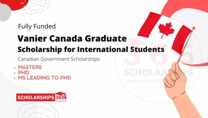 Vanier canada graduate scholarships nondegree 1