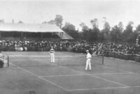 Sejarah tenis lapangan