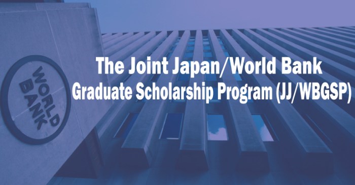 Beasiswa penuh s2 dari bank dunia joint japan partner programs