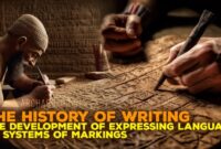 Writing timeline system