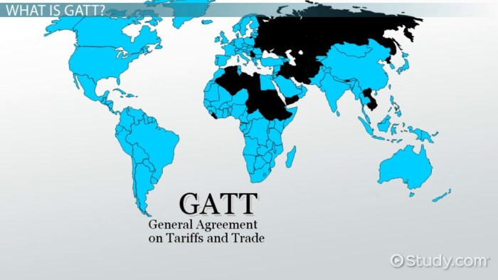 Gatt agreement tariff