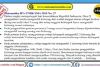 Contoh soal unbk matematika smk beserta pembahasannya