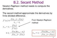 Contoh soal metode secant