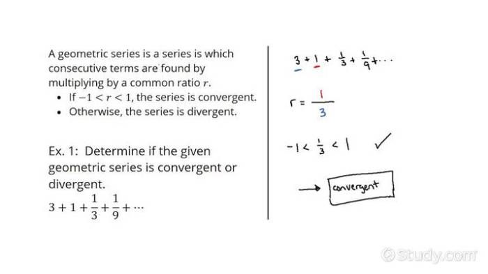 Contoh soal deret geometri tak hingga divergen