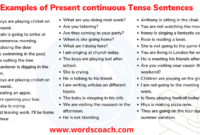 Contoh soal present continuous tense pilihan ganda dan jawabannya