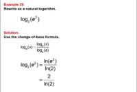 Contoh soal logaritma natural