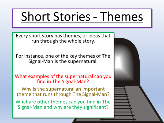 Theme examples story short themes elements literature simple common grade some th slideserve