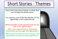 Story poster elements stories theme starting set two charts classroom below plot first them english missed pictured too if post