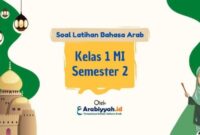 Contoh soal bahasa arab kelas 1 semester 2