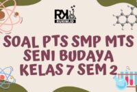 Contoh soal usbn seni budaya smp