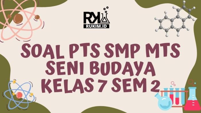 Contoh soal usbn seni budaya smp