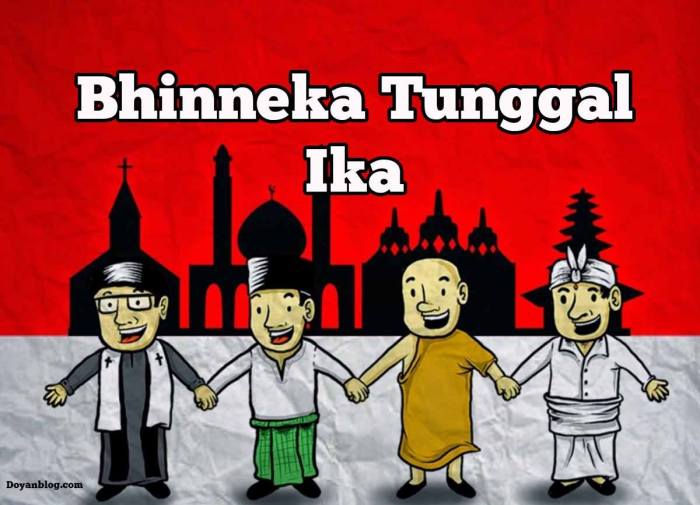 Contoh cerpen tema bhineka tunggal ika