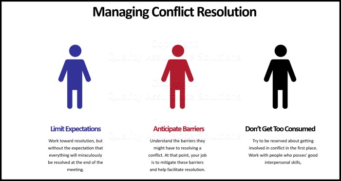 Conflict individual management styles