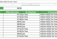 Contoh soal excel if