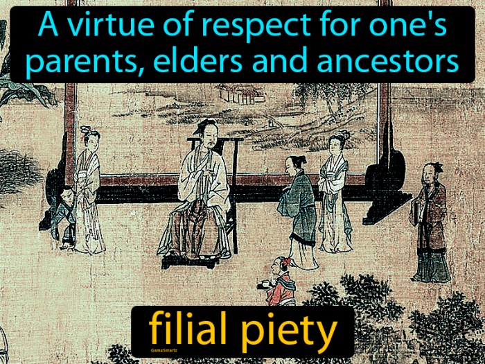 Filial piety stock