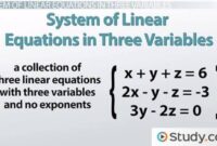 Persamaan linear tiga variabel contoh soal