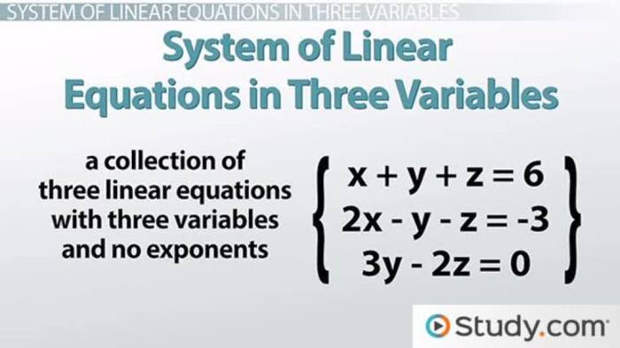 Persamaan linear tiga variabel contoh soal