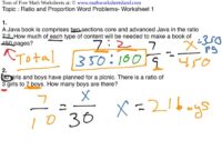 Contoh soal perbandingan matematika smp