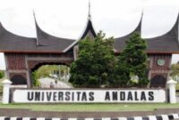 Daya tampung universitas andalas