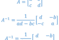 Contoh soal invers matriks ordo 2x2 dan jawabannya