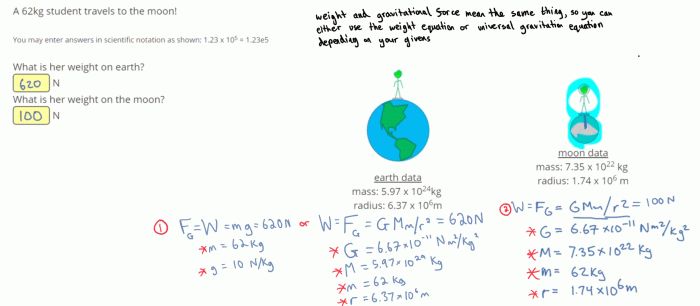 Contoh soal gaya gravitasi kelas 11