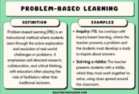 Contoh soal problem based learning