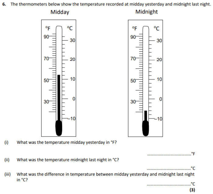 Contoh soal konversi skala termometer