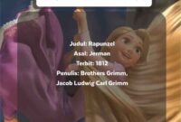 Contoh cerita teks recount tema rapunzel